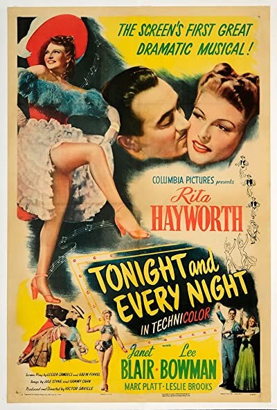 Tonight And Every Night (1945) afişi Tonight And Every Night (1945) afişi