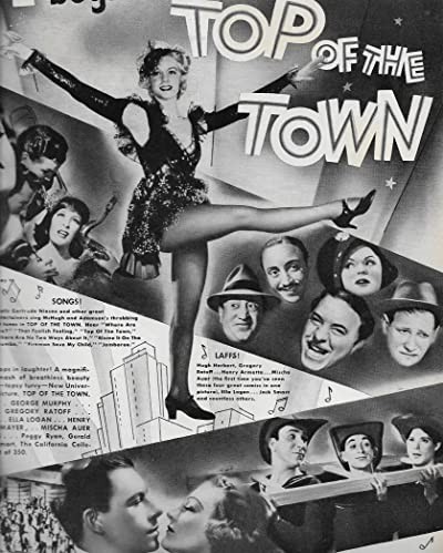 Top Of The Town (1937) afişi Top Of The Town (1937) afişi