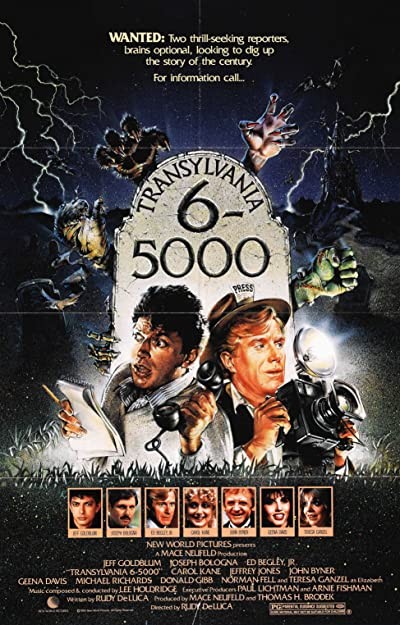 Transylvania 6-5000 (1985) afişi Transylvania 6-5000 (1985) afişi