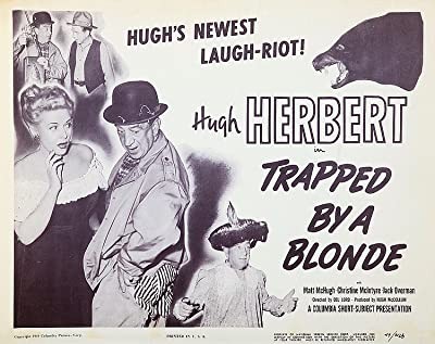 Trapped By A Blonde (1949) afişi Trapped By A Blonde (1949) afişi