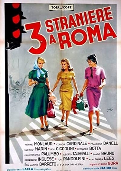 Tre straniere a Roma (1958) afişi Tre straniere a Roma (1958) afişi