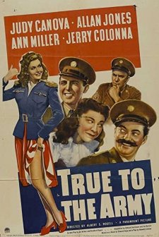 True To The Army (1942) afişi