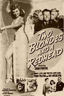 Two Blondes And A Redhead (1947) afişi