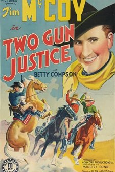 Two Gun Justice (1938) afişi