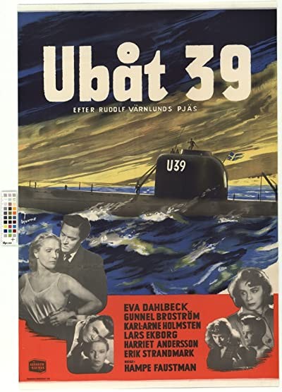 U-boat 39 (1952) afişi U-boat 39 (1952) afişi