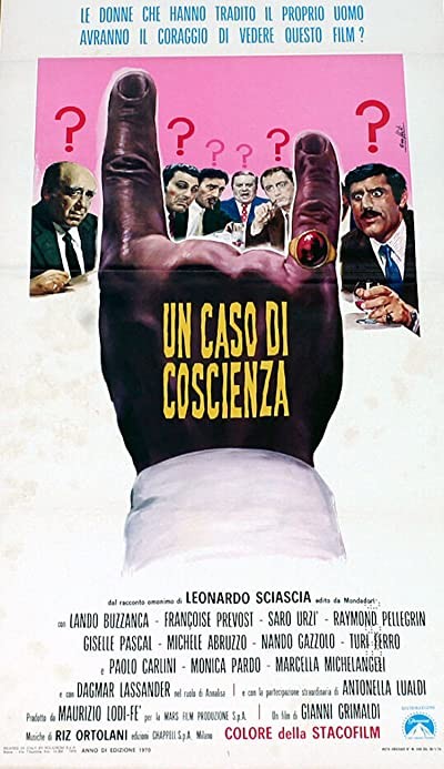 Un caso di coscienza (1970) afişi Un caso di coscienza (1970) afişi