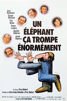 Un éléphant ça Trompe énormément (1976) afişi