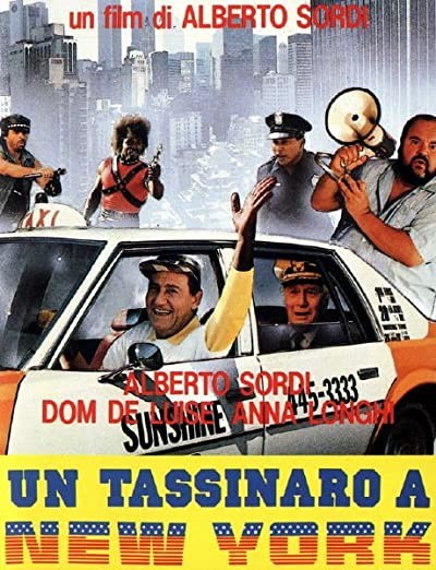 Un Tassinaro A New York (1987) afişi Un Tassinaro A New York (1987) afişi
