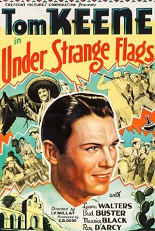 Under Strange Flags (1937) afişi