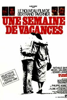 Une semaine de vacances (1980) afişi