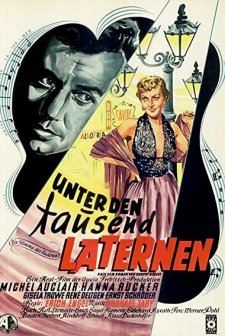 Unter Tausend Laternen (1952) afişi