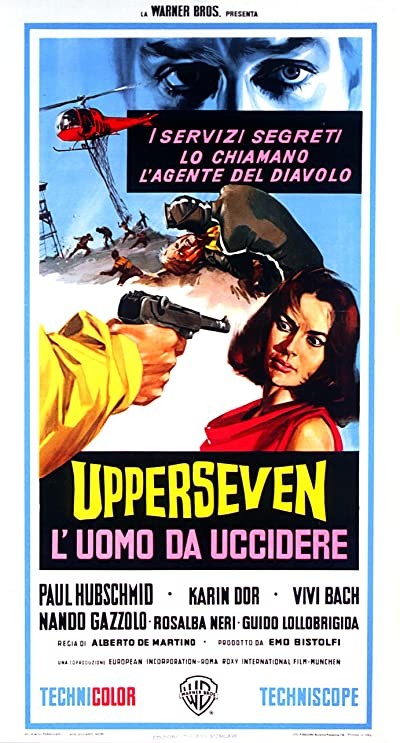 Upperseven, l'uomo da uccidere (1966) afişi Upperseven, l'uomo da uccidere (1966) afişi