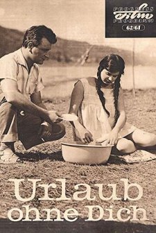 Urlaub Ohne Dich (1961) afişi