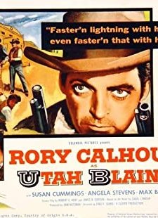 Utah Blaine (1957) afişi