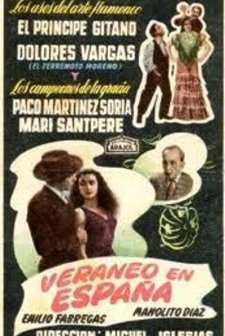 Veraneo En España (1956) afişi