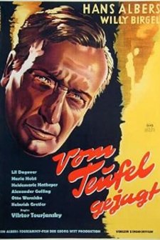 Vom Teufel Gejagt (1950) afişi