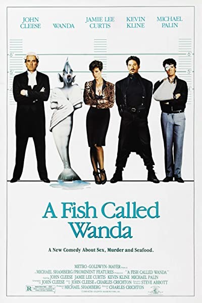 Wanda Adında Bir Balık (1988) afişi Wanda Adında Bir Balık (1988) afişi