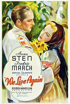 We Live Again (1934) afişi