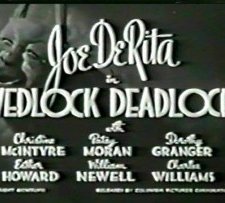 Wedlock Deadlock (1947) afişi