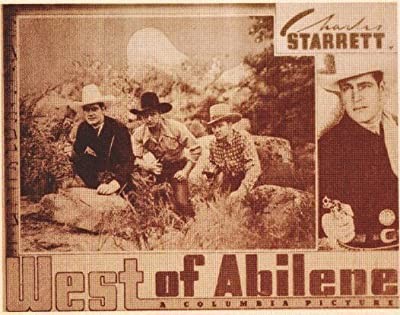 West Of Abilene (1940) afişi West Of Abilene (1940) afişi
