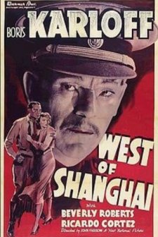 West Of Shanghai (1937) afişi
