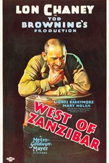 West Of Zanzibar (1928) afişi