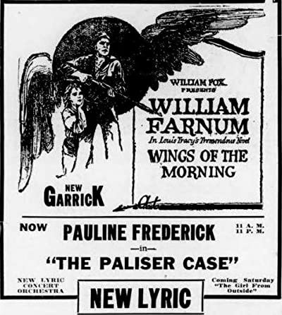 Wings of the Morning (1919) afişi Wings of the Morning (1919) afişi