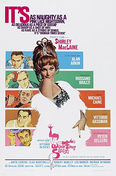 Woman Times Seven (1967) afişi Woman Times Seven (1967) afişi