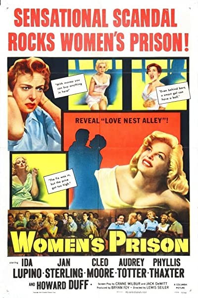 Women's Prison (1955) afişi Women's Prison (1955) afişi