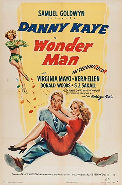 Wonder Man (1945) afişi Wonder Man (1945) afişi