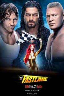 WWE Fast Lane (2016) afişi