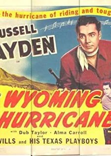 Wyoming Hurricane (1944) afişi