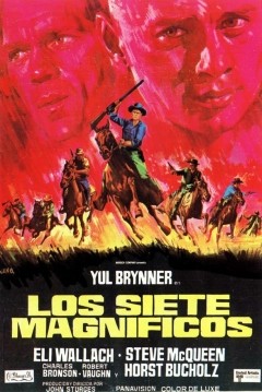 Yedi Silahşörler (1960) afişi Yedi Silahşörler (1960) afişi