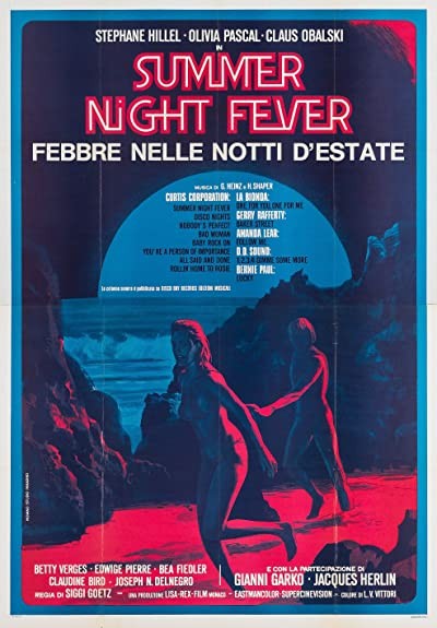 Yaz Gece Ateşi (1978) afişi