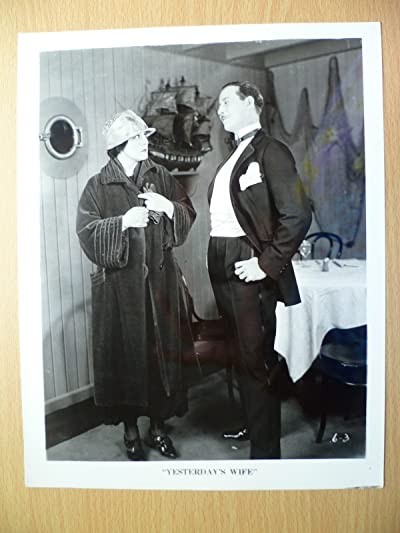 Yesterday's Wife (1923) afişi Yesterday's Wife (1923) afişi