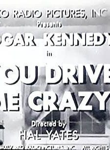 You Drive Me Crazy (1945) afişi