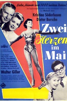 Zwei Herzen Im Mai (1958) afişi
