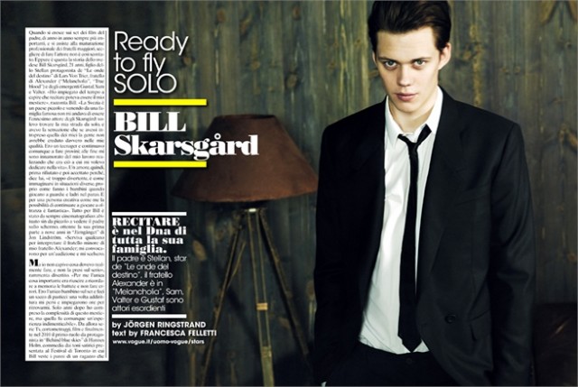 Bill Skarsgård Fotoğrafları 12