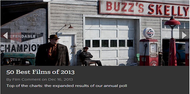 Film Comment’ten 2013′ün En İyi 50 Filmi