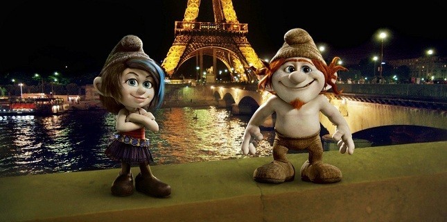 Gişeye Şirinler Damgası