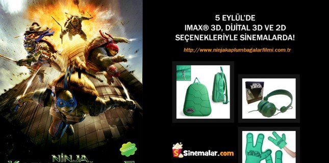 Ninja Kaplumbağalar Ödüllü Yarışması!