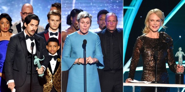 Oscar’ın habercisi SAG Ödülleri (2018) sahiplerini buldu Oscar’ın habercisi SAG Ödülleri (2018) sahiplerini buldu