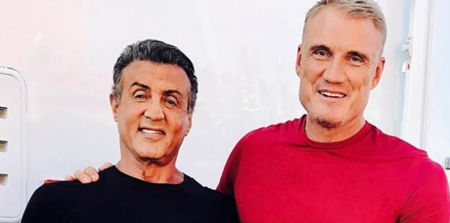 ‘Rocky’ ve ‘Ivan Drago’dan ‘Creed 2’ pozu!