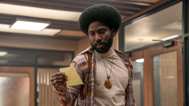 Karanlıkla Karşı KarşıyaJohn David Washington (Ron Stallwoth) - BlacKkKlansman