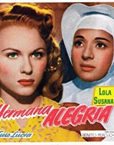La Hermana Alegría (1955) afişi