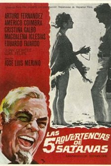 Os Cinco Avisos De Satanás (1969) afişi