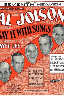 Say ıt Wıth Songs (1929) afişi