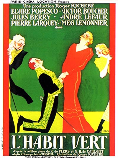 L'habit Vert (1937) afişi