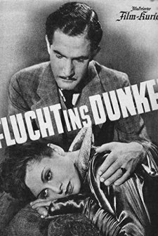 Flucht Ins Dunkel (1939) afişi