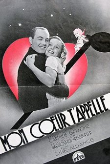 Mon Coeur T'appelle (1934) afişi